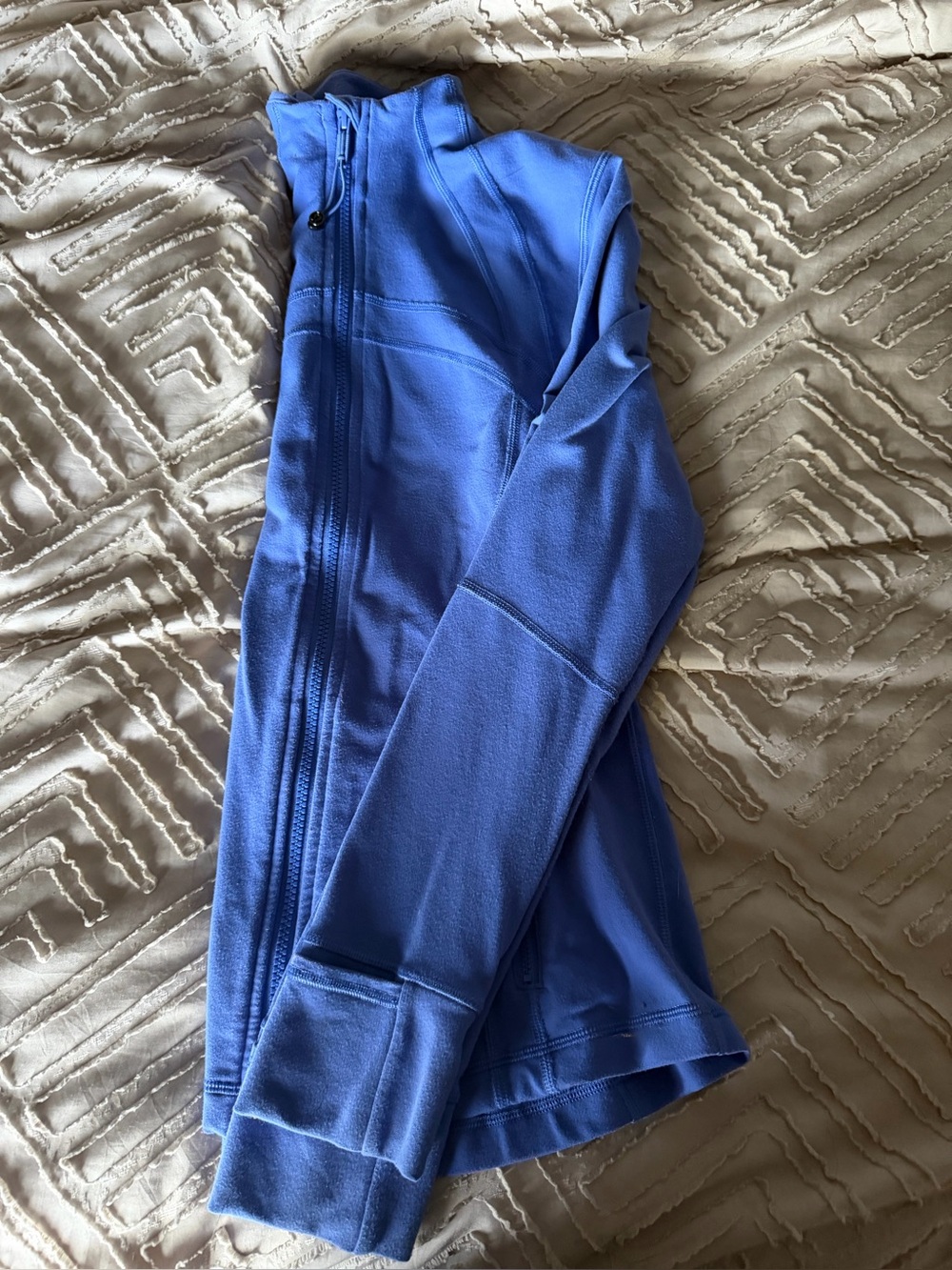 Lululemon define jacket Blue Full-Zip Women’s size 8 - Picture 4 of 5